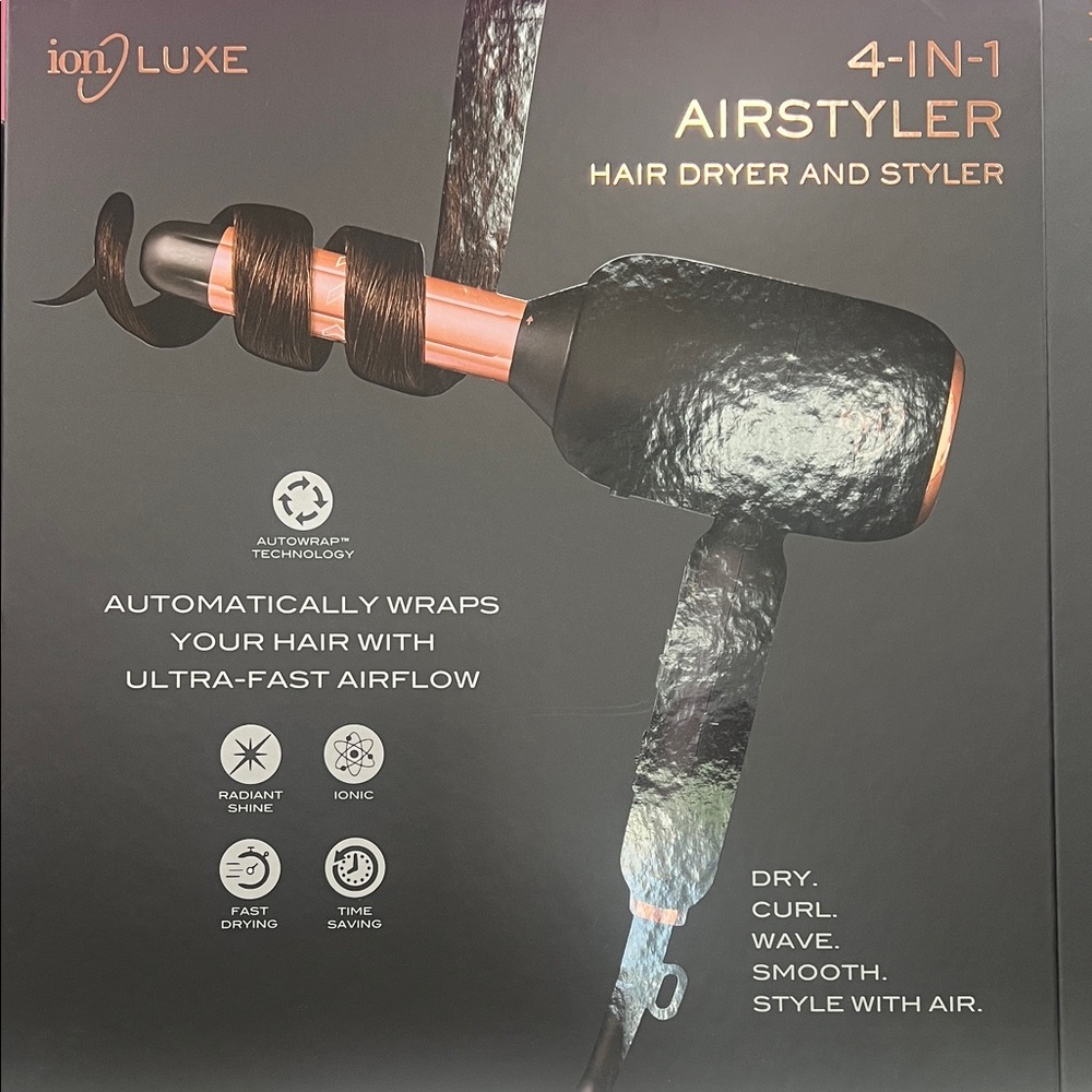Ion Luxe 4-in-1 Airstyler Hair Dryer and Styler